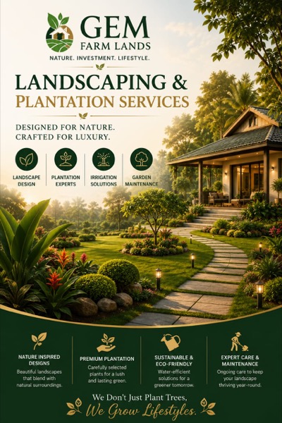 Landscaping & Plantation